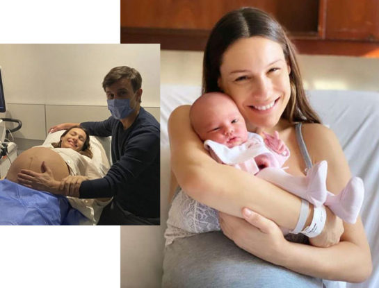 El temor de Pampita a punto de parir a Ana