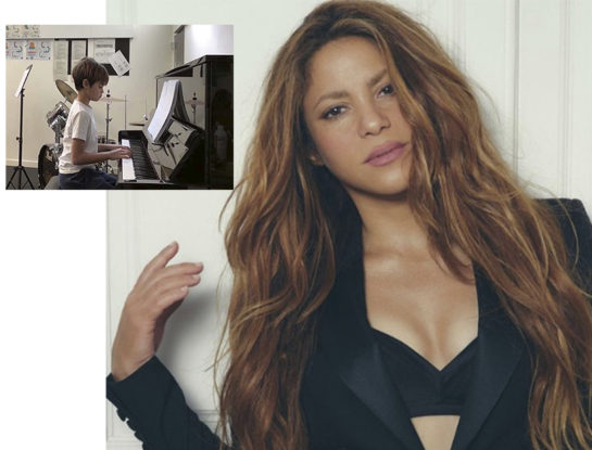 Shakira tiene competencia: mirá el talento musical de Milan
