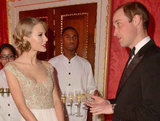 Así convenció Taylor Swift al príncipe William de cantar juntos en un show de Jon Bon Jovi