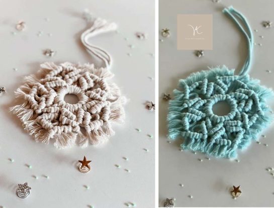Video deco: cómo hacer estrellas de macramé para decorar el árbol de Navidad ¡quedan divinas!