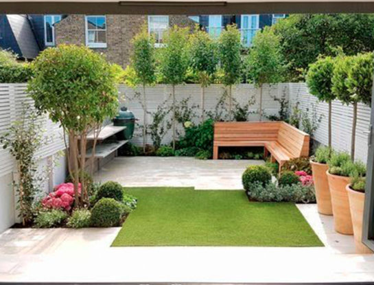 Jardines pequeños: 5 ideas y más consejos para aprovecharlos al máximo