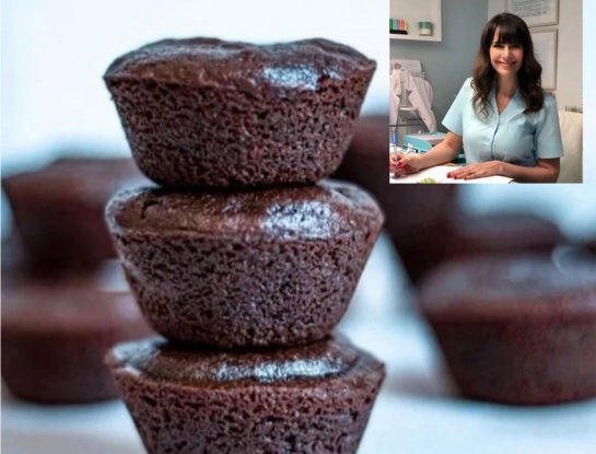 La receta de los muffins sin harina de Romina Pereiro