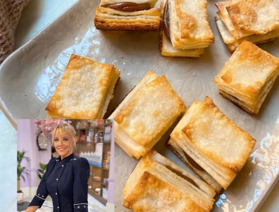 La receta de los mini hojaldres de dulce de leche de Jimena Monteverde (con sólo 4 ingredientes)