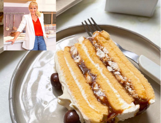 La receta de la torta helada de pionono de Jimena Monteverde: ideal para Navidad