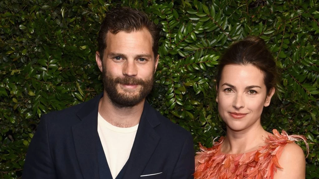 Jamie Dornan y su mujer Amelia Warner.