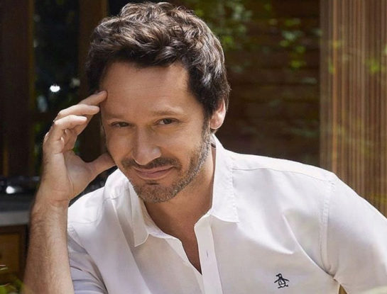 Benjamín Vicuña recibió el año con una visita muy especial