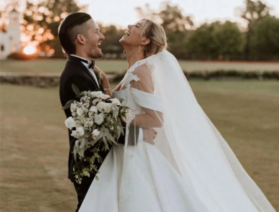 Así fue el look de las damas de honor que acompañaron a Stefi Roitman en su boda con Ricky Montaner