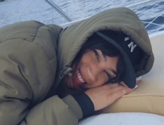 Las fotos increíbles de las vacaciones en la Patagonia de Celeste Cid