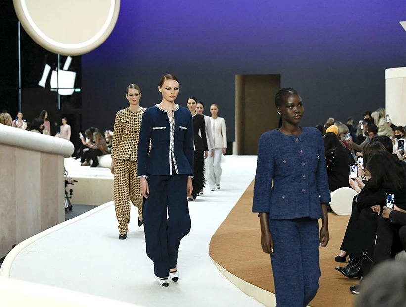 Desfile Chanel en Semana de la moda París 2022