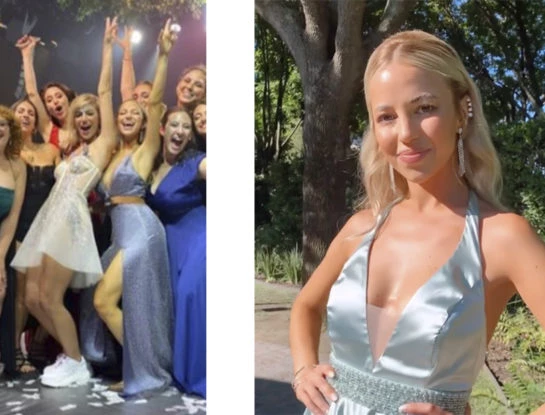 Chantal Roitman fue la figura "destapada" del casamiento de Stefi y Ricky Montaner