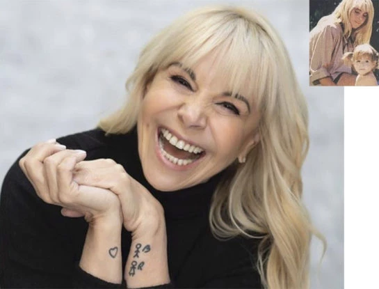 Claudia Villafañe dio pistas de cómo luce su nieta Roma