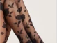 medias tatoo con flores
