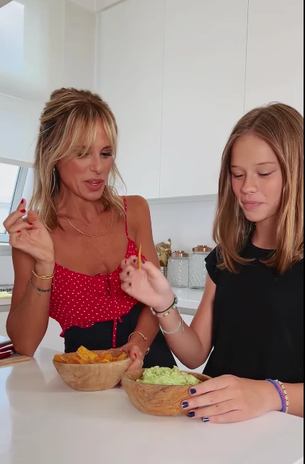 MARIANA FABBIANI CON MATILDA