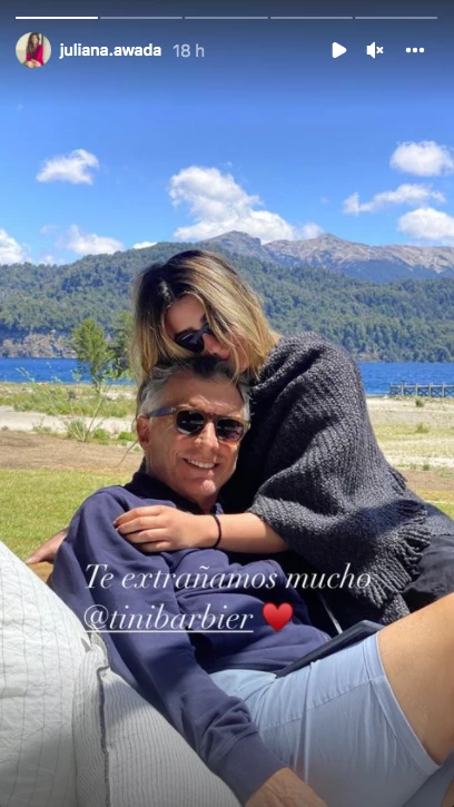VALENTINA BARBIER Y MAURICIO MACRI