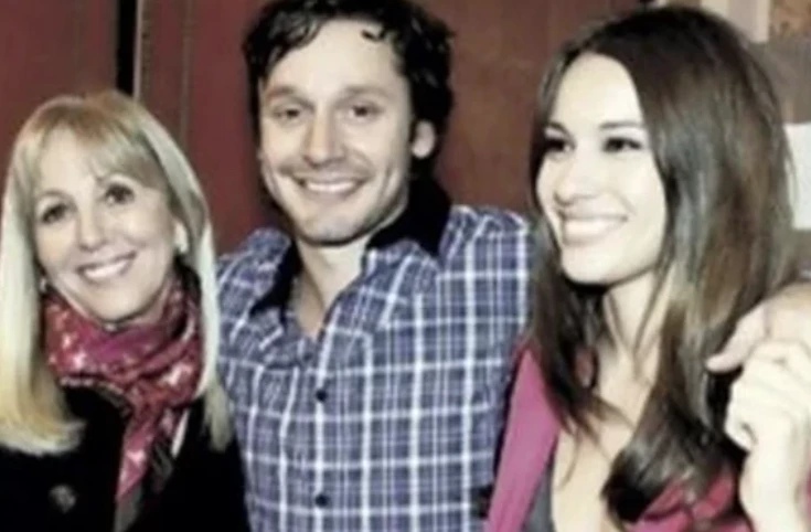 BENJAMIN VICUÑA CON PAMPITA Y SU MAMÁ