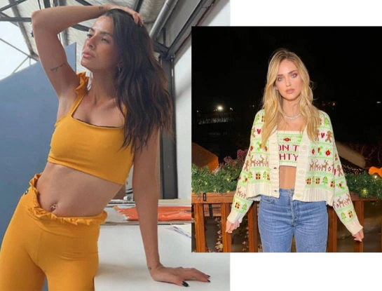 La China Suárez adoptó la textura "fetiche" de Chiara Ferragni