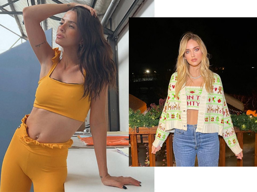 La China Suárez adoptó la textura "fetiche" de Chiara Ferragni