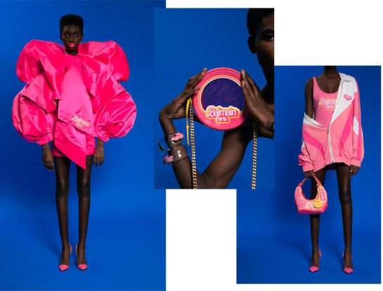 Balmain rinde homenaje a la icónica muñeca Barbie y crea una colección lúdica  y de color rosa