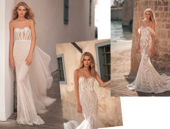 El corset es tendencia en los vestidos nupciales y Stefi Roitman fue una de las pioneras en adoptarlo