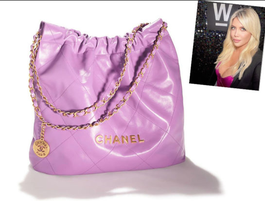 Chanel lanzó una nueva cartera y seguro Wanda la sumará a su colección