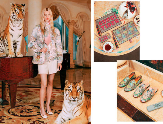 Gucci celebra el Año nuevo del Tigre con una colección que hace honor a la naturaleza