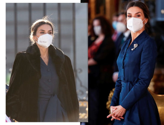 Letizia Ortiz se lookea con un camisero y estrena un accesorio que te va a impactar