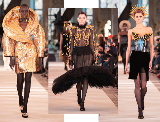 Schiaparelli revolucionó la Alta Costura y realizó un show de moda inolvidable