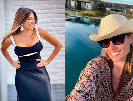 Los vestidos largos son la solución para el verano, así lo llevan Catherine Fulop y Pampita