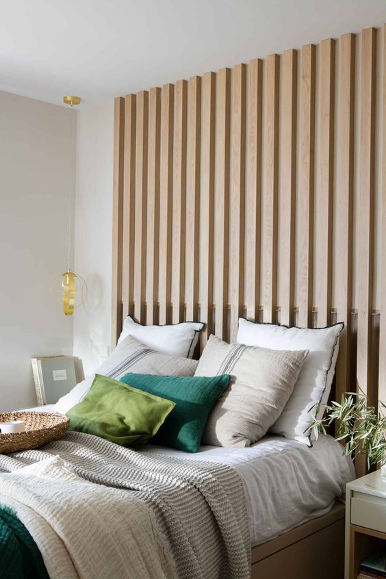 5 revestimientos low cost para darle un estilo único a la pared cabecera  del dormitorio – Revista Para Ti