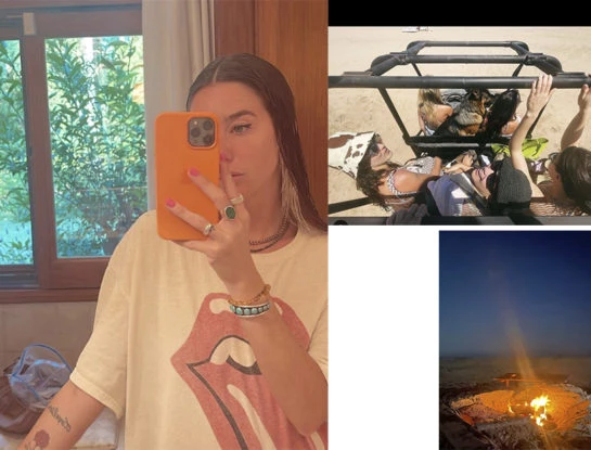 Las fotos de las vacaciones "top de gama" de Lucía Celasco, la nieta de Susana Giménez, en Punta del Este
