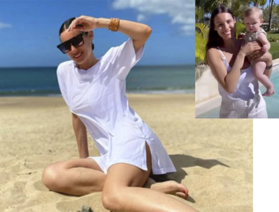 El álbum de fotos de las paradisíacas vacaciones de Pampita en Punta Cana
