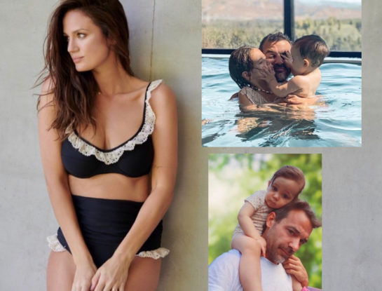 Así son las divertidas tardes de pileta de Paula Chaves y Pedro Alfonso con sus hijos en Villa Carlos Paz