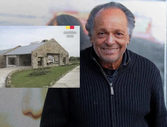 Así es la mansión en donde se oculta Roberto Giordano en Uruguay: parece un fuerte, tiene una capilla y helipuerto