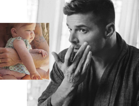 Así está Lucía, la hija de Ricky Martin que acaba de cumplir 3 años