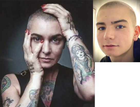 El drama de Sinead O'Connor: hallaron muerto a su hijo de 17 años