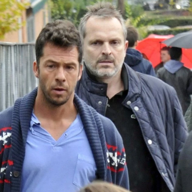 Nacho Palau y Miguel Bosé. 