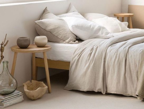 Dormitorios estilo japandí: equilibrio perfecto entre confort, relax y calidez