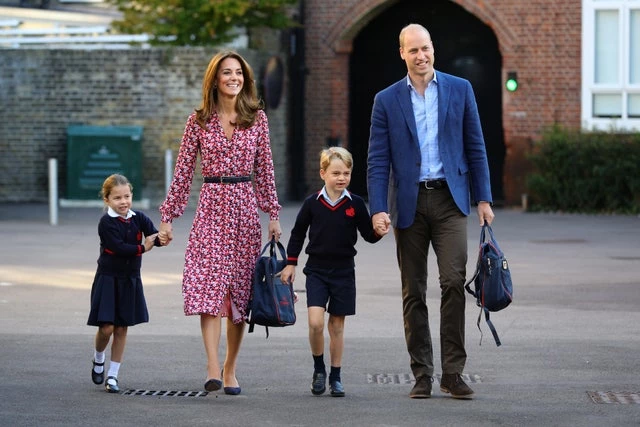 Kate, Williams y sus hijos