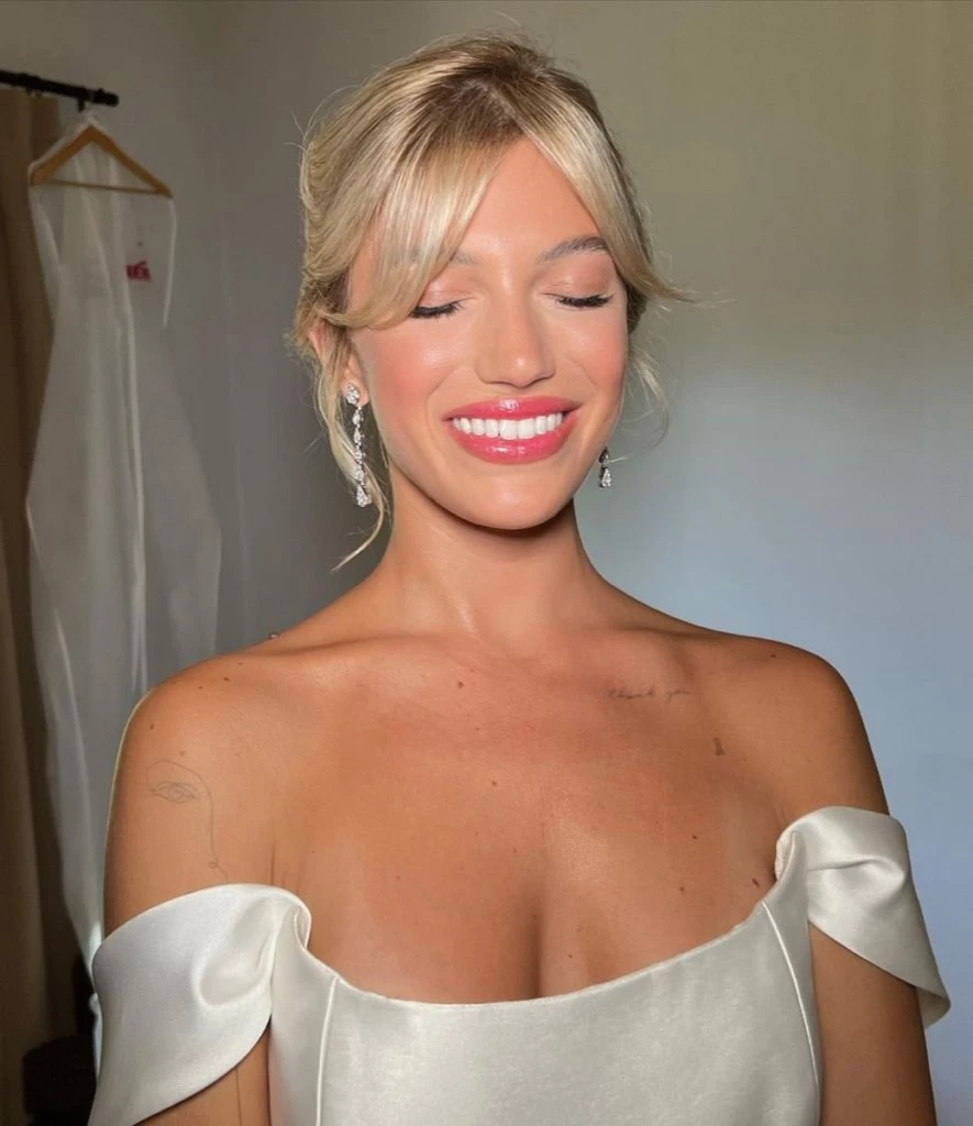 peinado y makeup de novia de stefi roitman