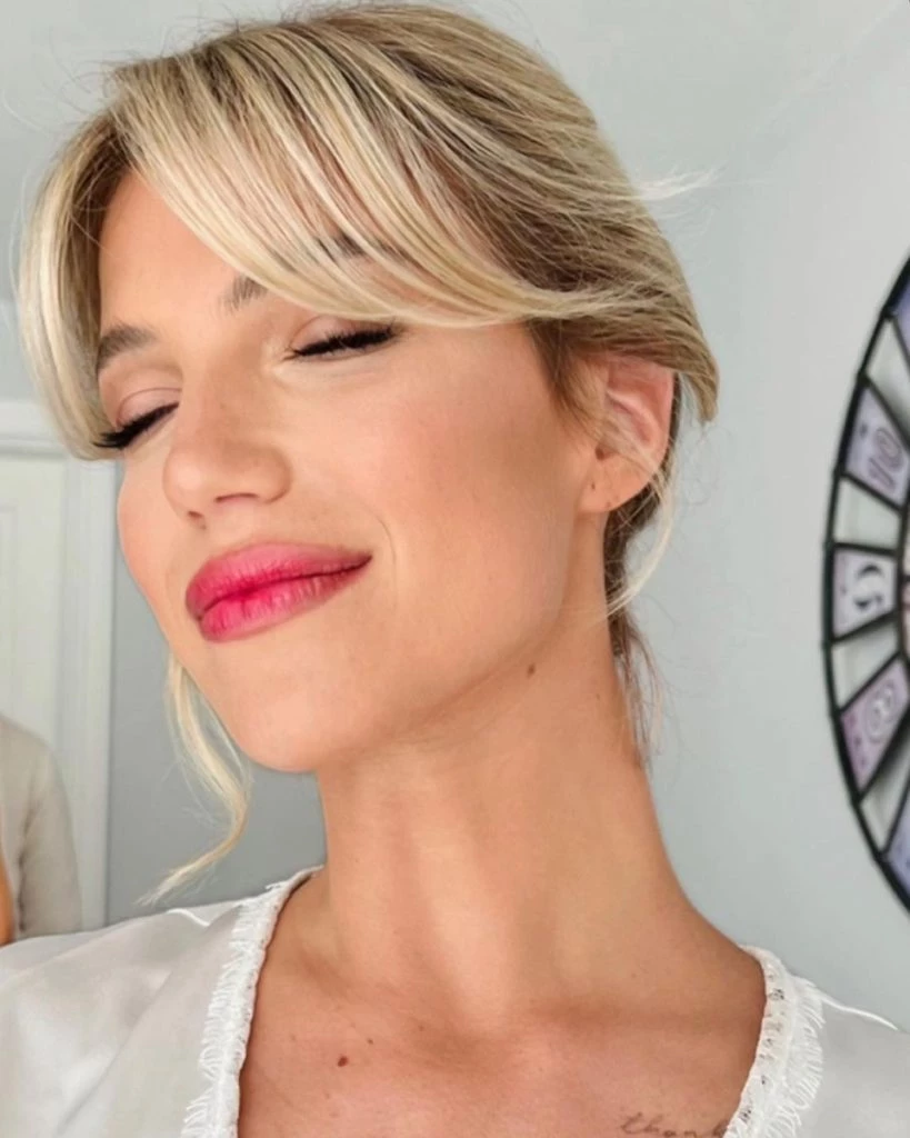 peinado y makeup de novia de stefi roitman