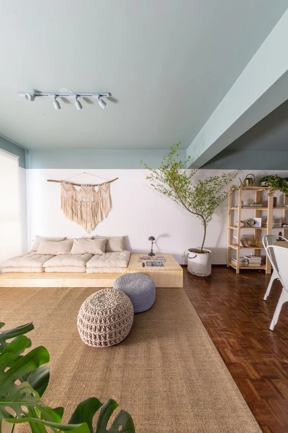 trucos para bajar el techo con pintura