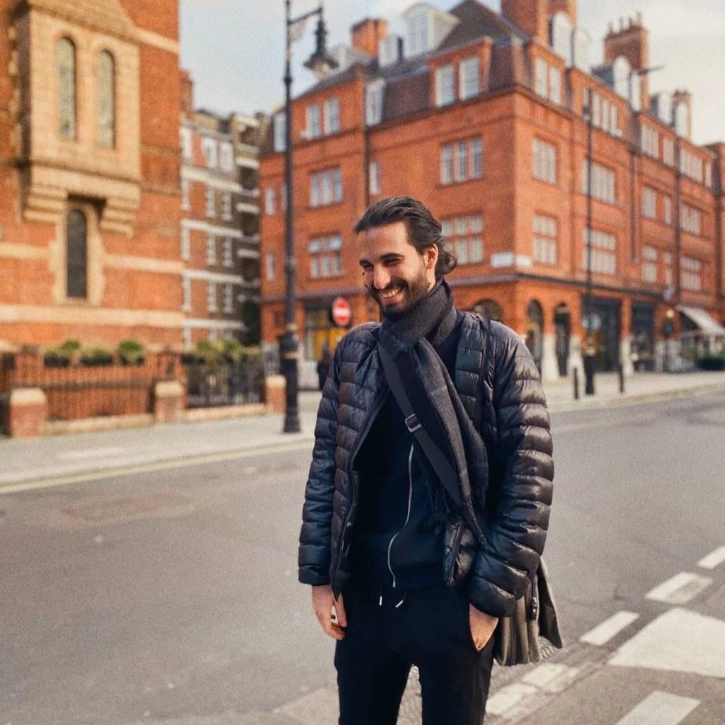 Cris Morena y Franco Giordano en Nueva York