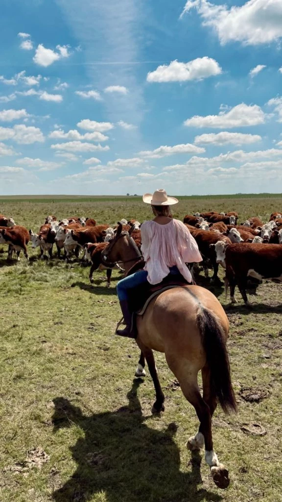 Dolores Bareiro en Azul