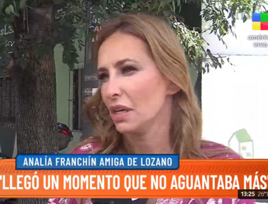 Analía Franchín reveló la devastadora frase que le dijo Vero Lozano la noche del accidente
