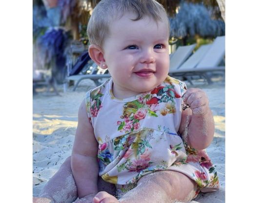 ¡Más tiernos! El encuentro de Ana, la hija de Pampita con Cósimo, el bebé de Angie Balbiani