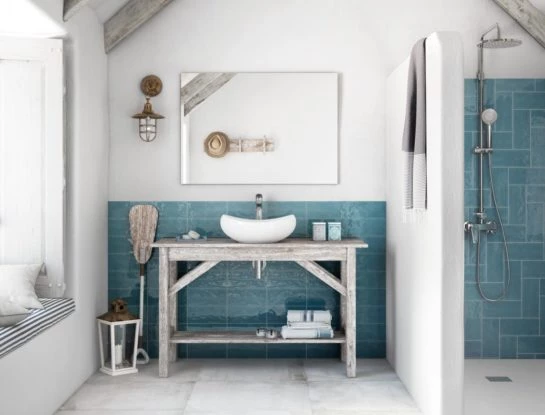 Los mejores tips para darle a tu baño un estilo mediterráneo súper fresco y relajado