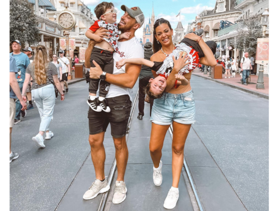 Las fotos de las espectaculares vacaciones de Belu Lucius y su familia en Disney