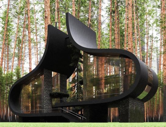 Arquitectura y diseño de vanguardia: así es la espectacular "casa de las hermanas gemelas" en Letonia