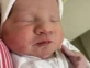 Alma Pennisi recién nacida
