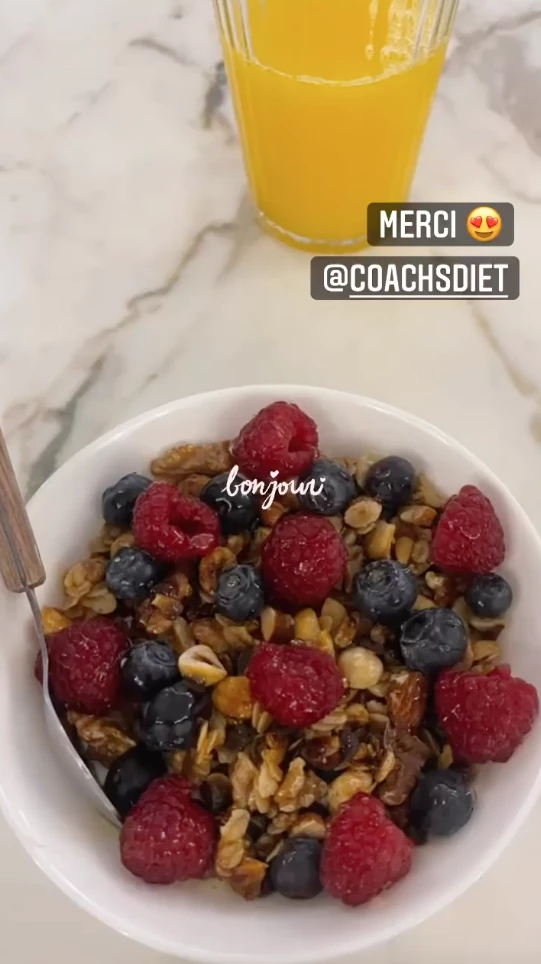 Desayuno de Wanda Nara
